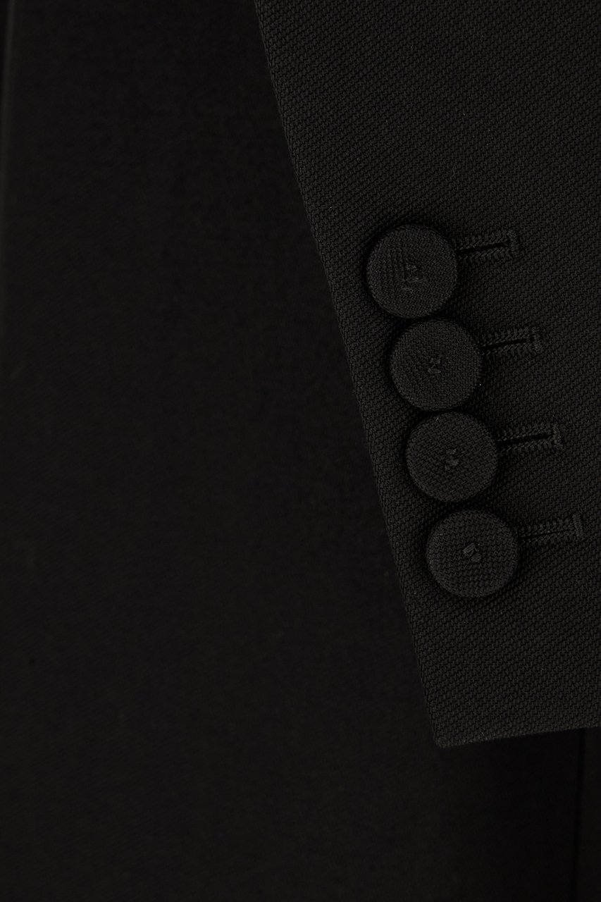 Fendi Fendi Black wool coat Zwart