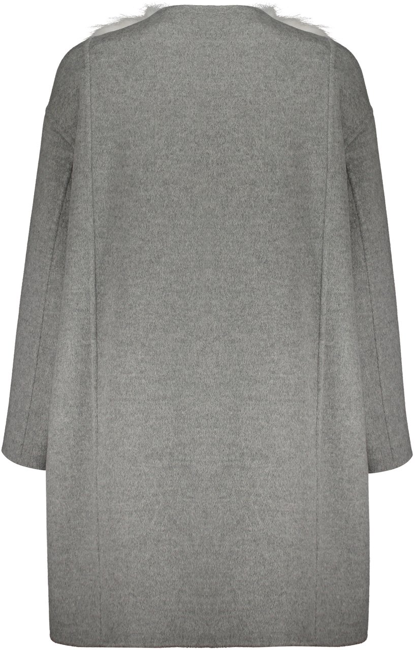 Fendi Cashmere coat Zwart