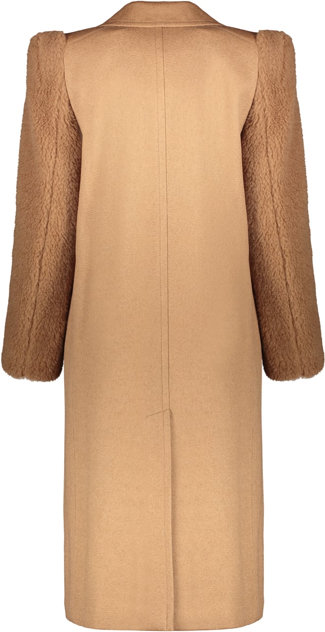 Fendi Camelwool coat Neutraal