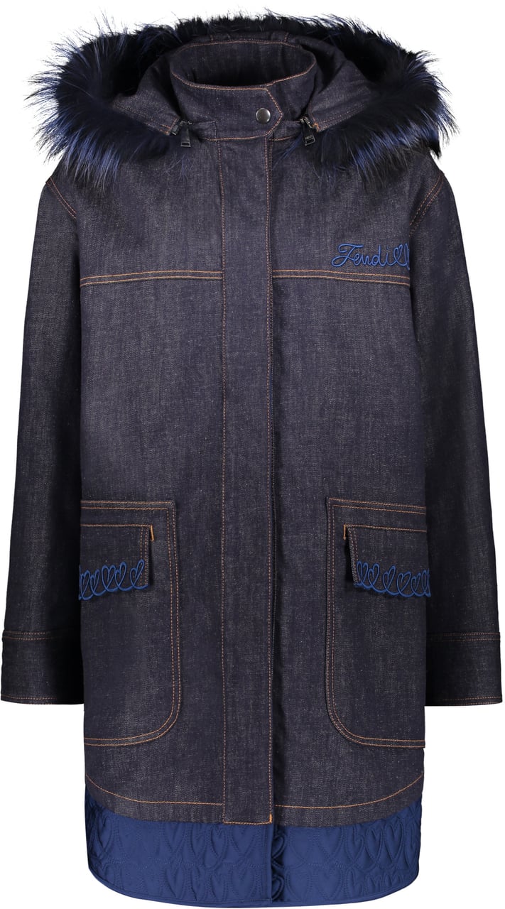 Fendi Denim jacket Blauw