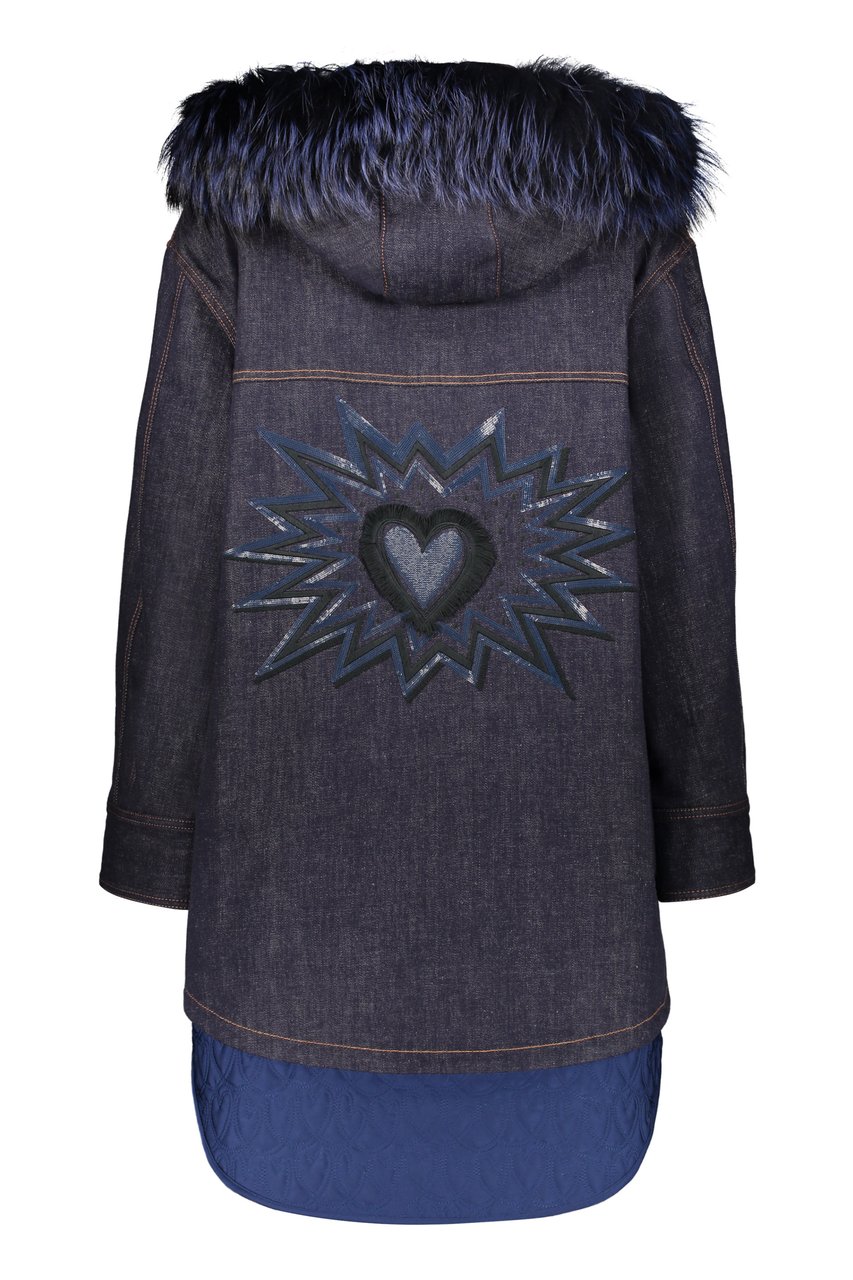 Fendi Denim jacket Blauw