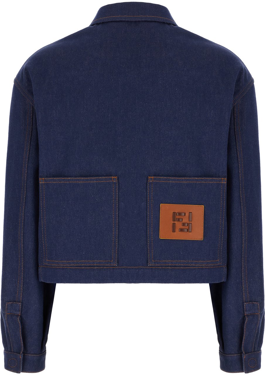Fendi Fendi Denim jacket Blauw