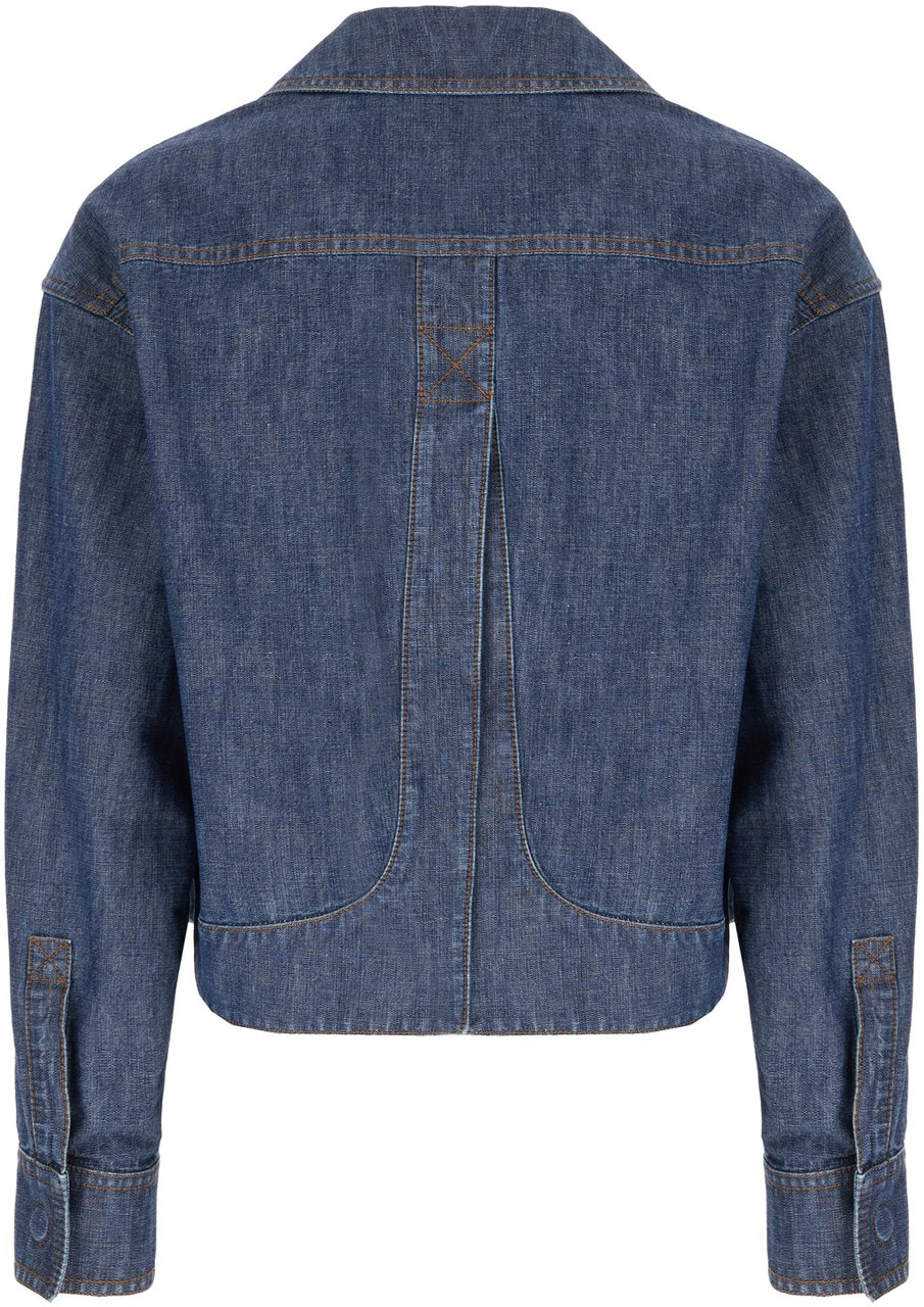 Fendi Denim jacket Blauw