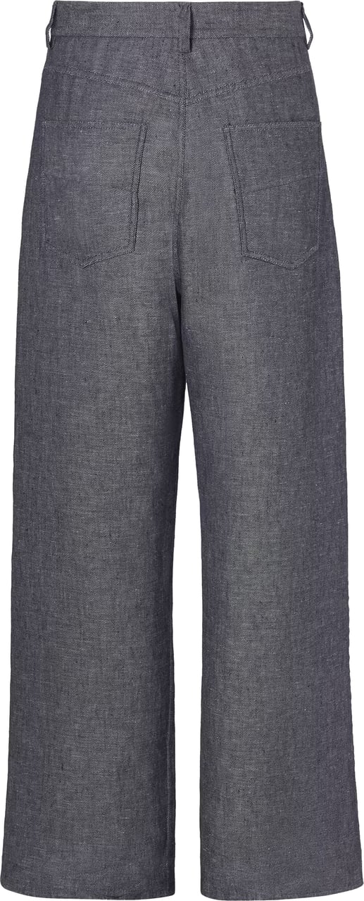 Fendi Relaxed Light Denim Grey Wide-Leg Jeans Grijs