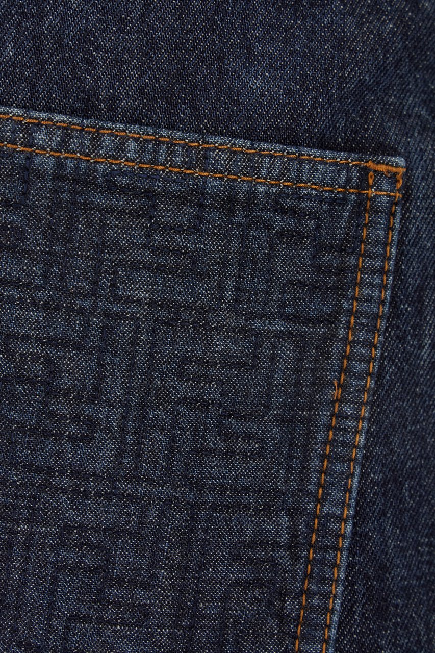 Fendi Fendi Denim shorts Blauw