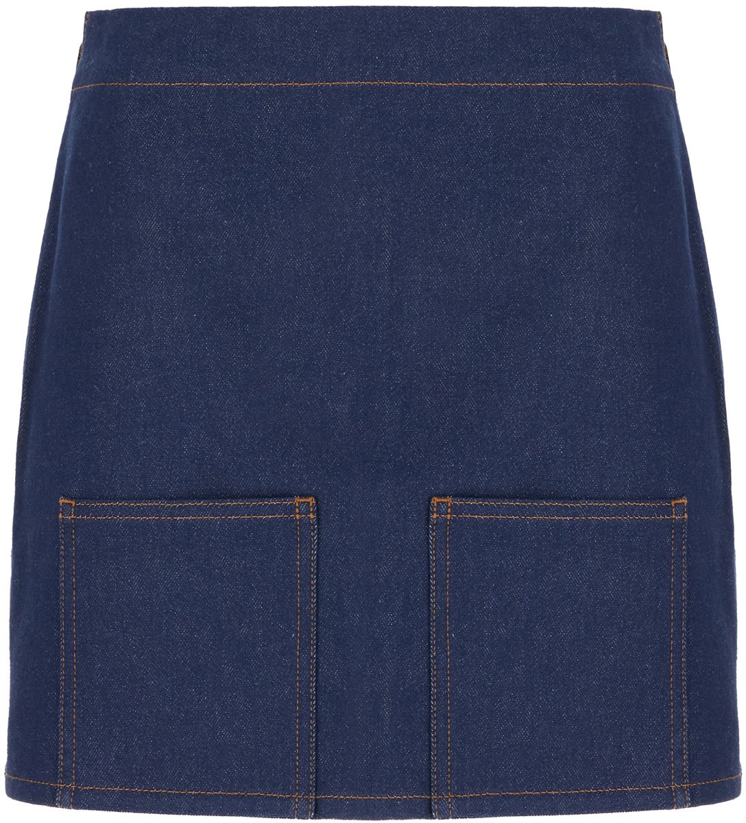 Fendi Fendi Denim mini skirt Blauw