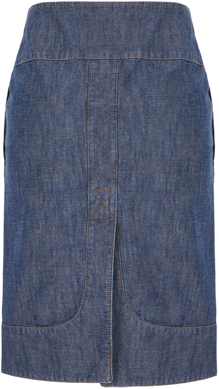 Fendi Denim skirt Blauw