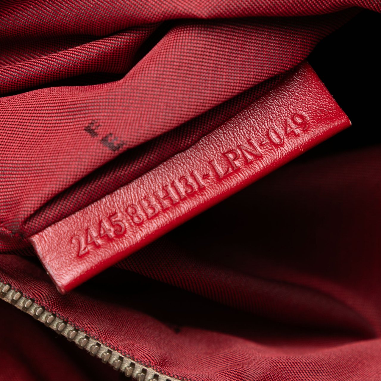 Fendi Zucchino Canvas Tote Bruin