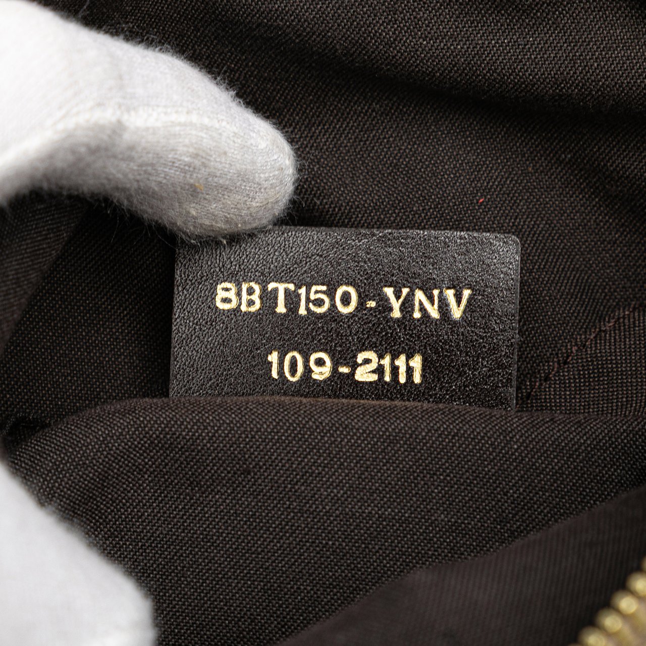 Fendi Zucchino Canvas Forever Crossbody Bruin