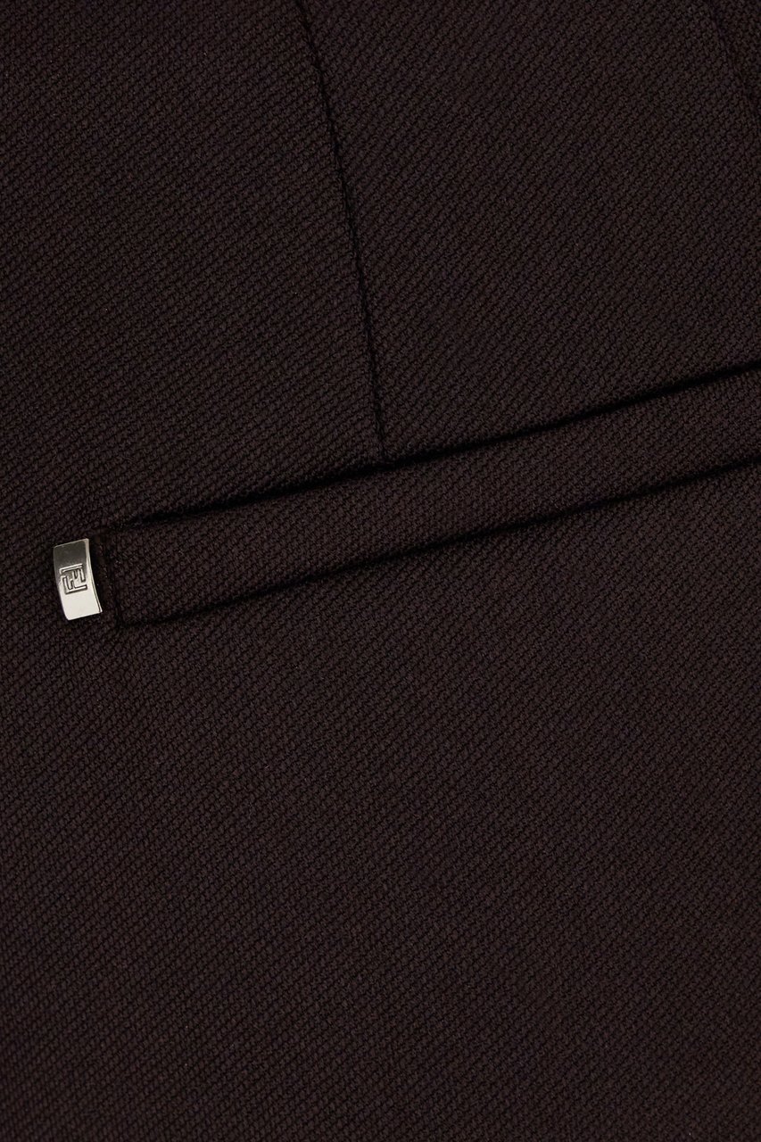 Fendi Fendi Aubergine wool pants Paars