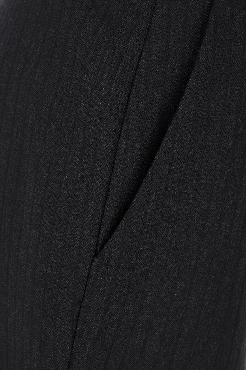Fendi Fendi Embroidered stretch wool blend pants Divers