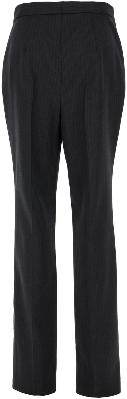 Fendi Fendi Embroidered stretch wool blend pants Divers