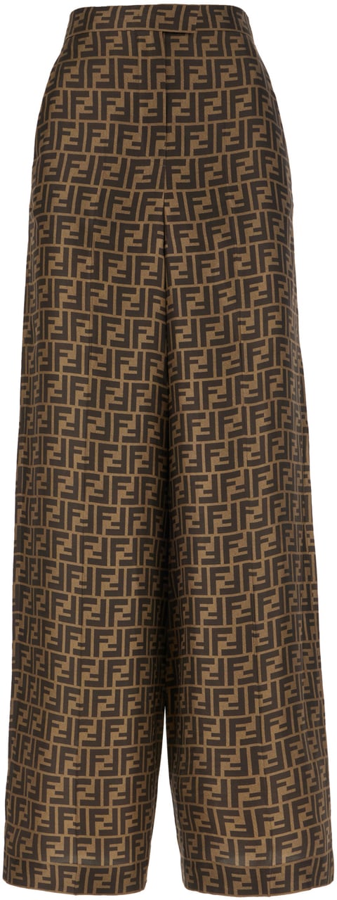 Fendi Fendi Printed silk pants Divers