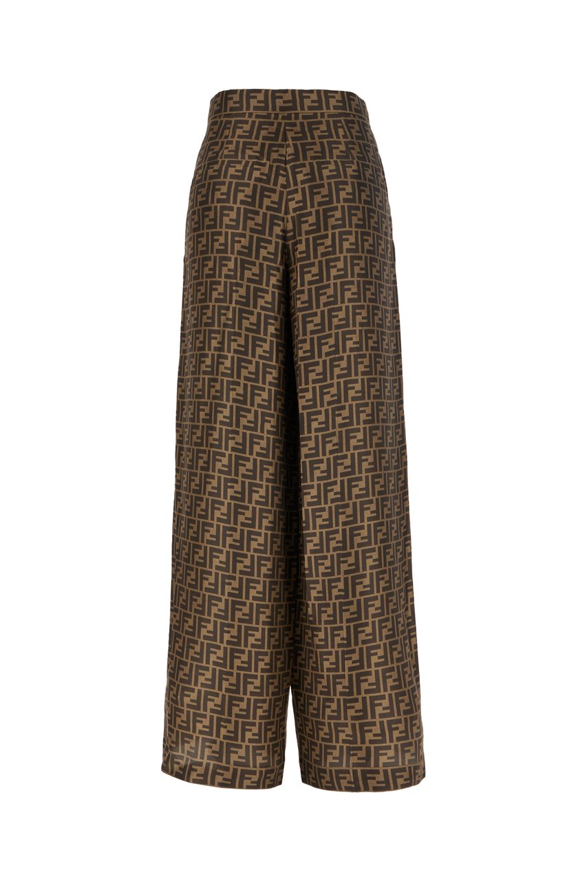 Fendi Fendi Printed silk pants Divers