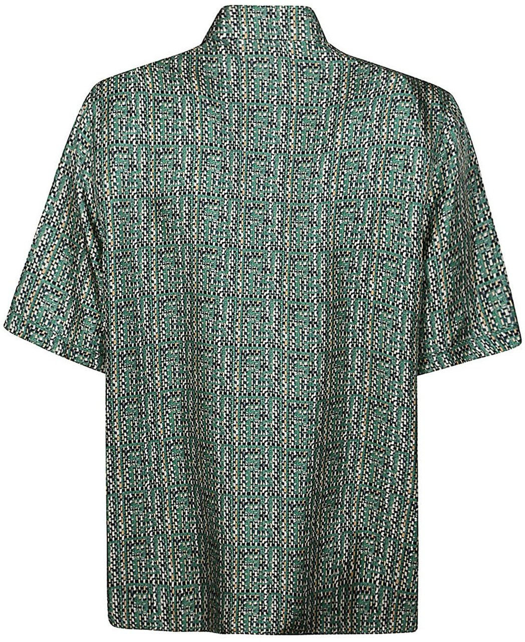 Fendi Fendi Silk Shirt Groen