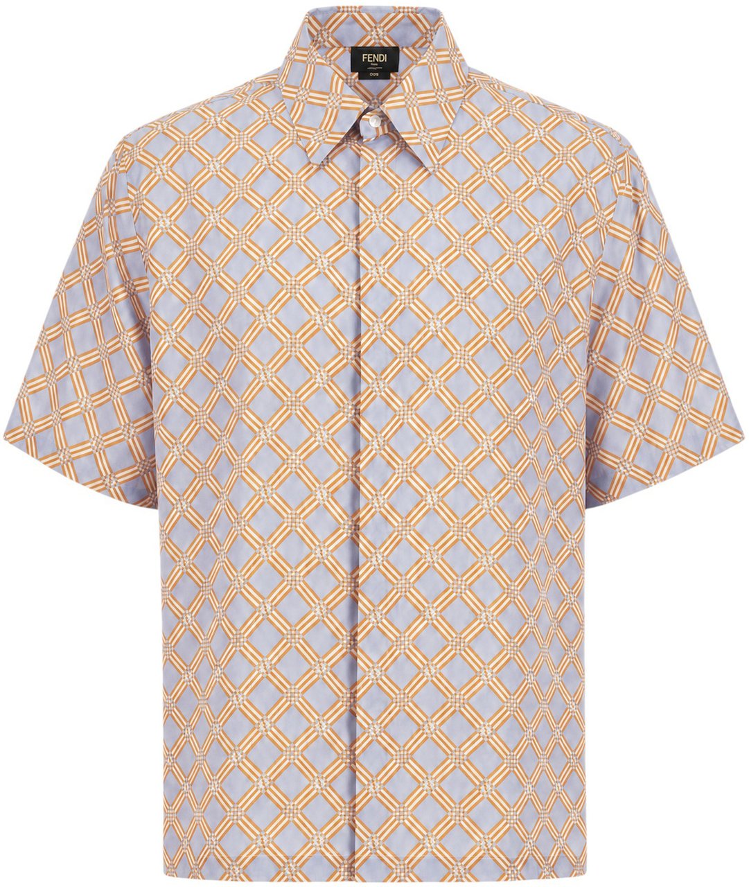 Fendi Printed silk shirt Divers