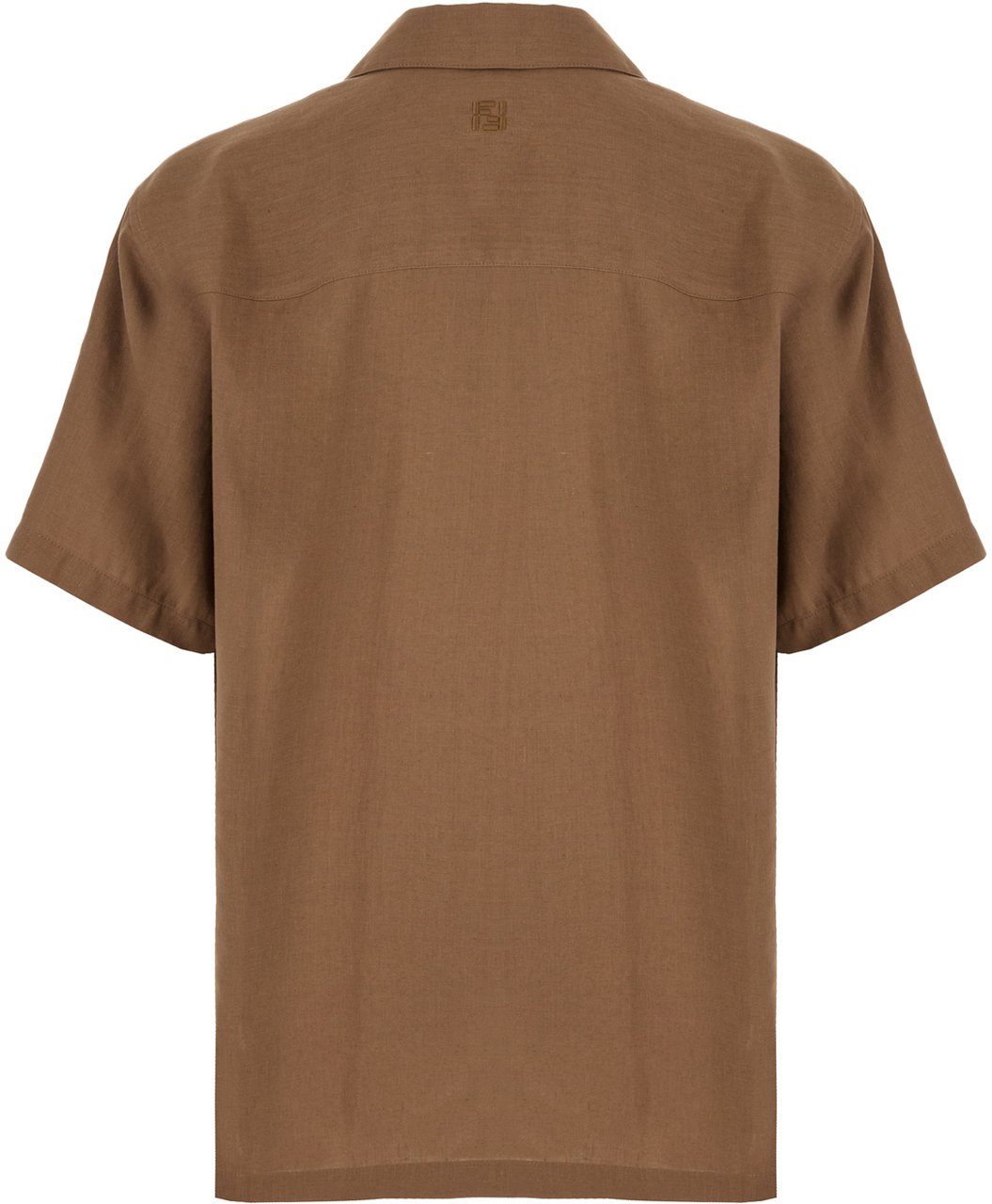 Fendi Brown linen shirt Bruin