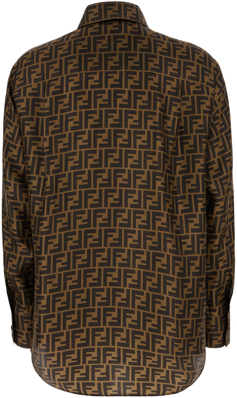 Fendi Fendi Printed silk shirt Divers