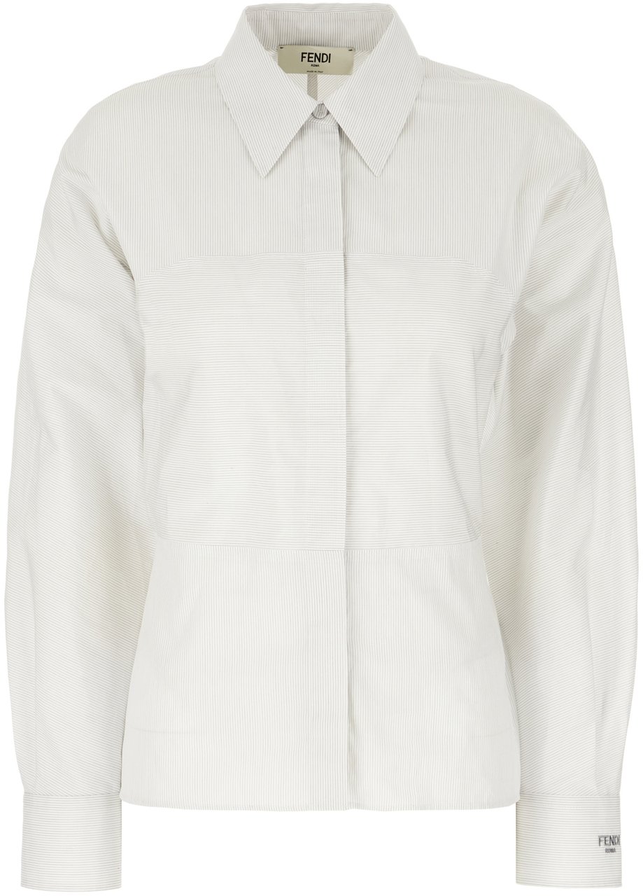Fendi Fendi Printed poplin blouse Divers