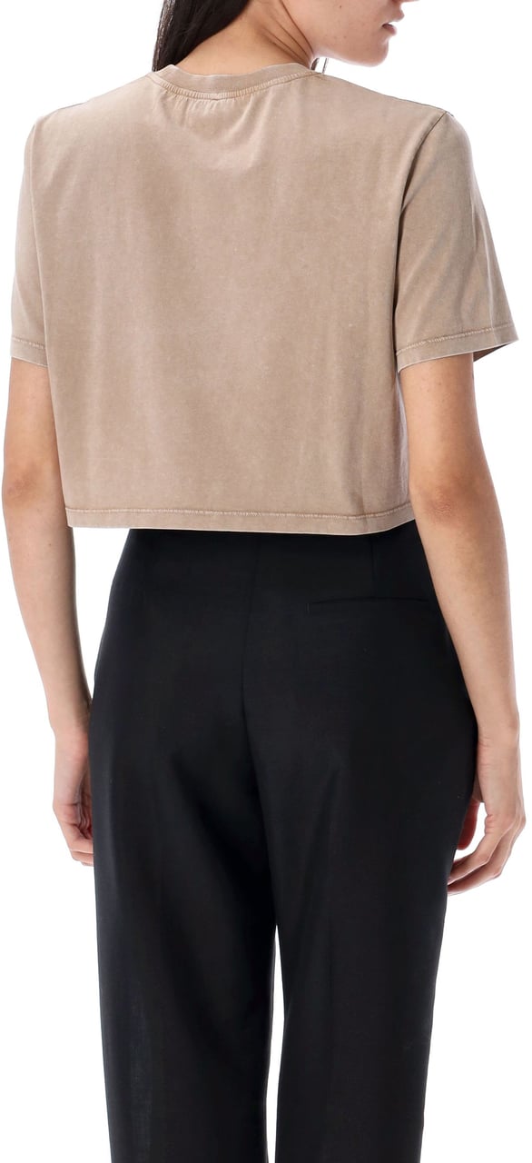 Fendi Cropped t-shirt Bruin