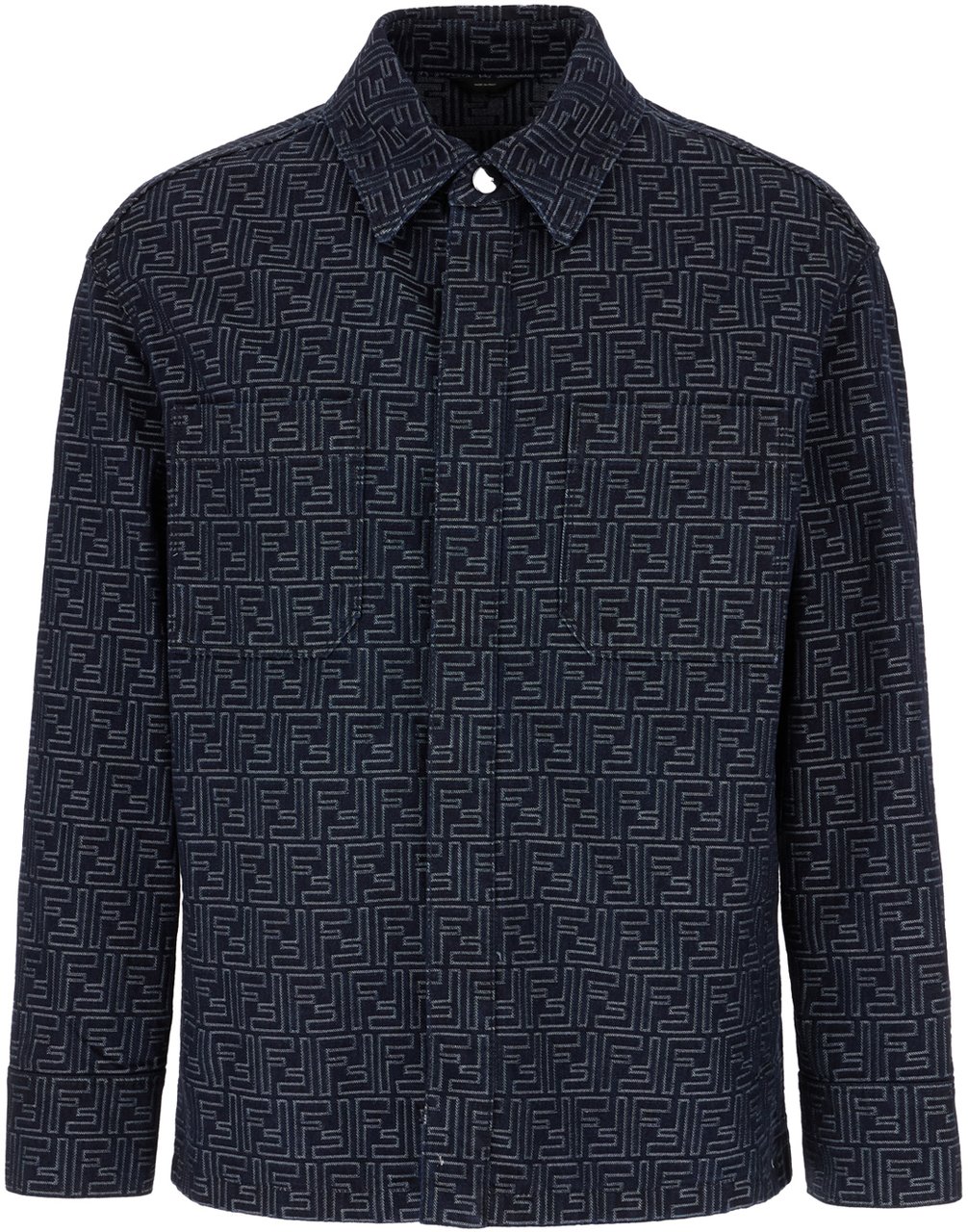 Fendi Fendi Embroidered denim jacket Divers
