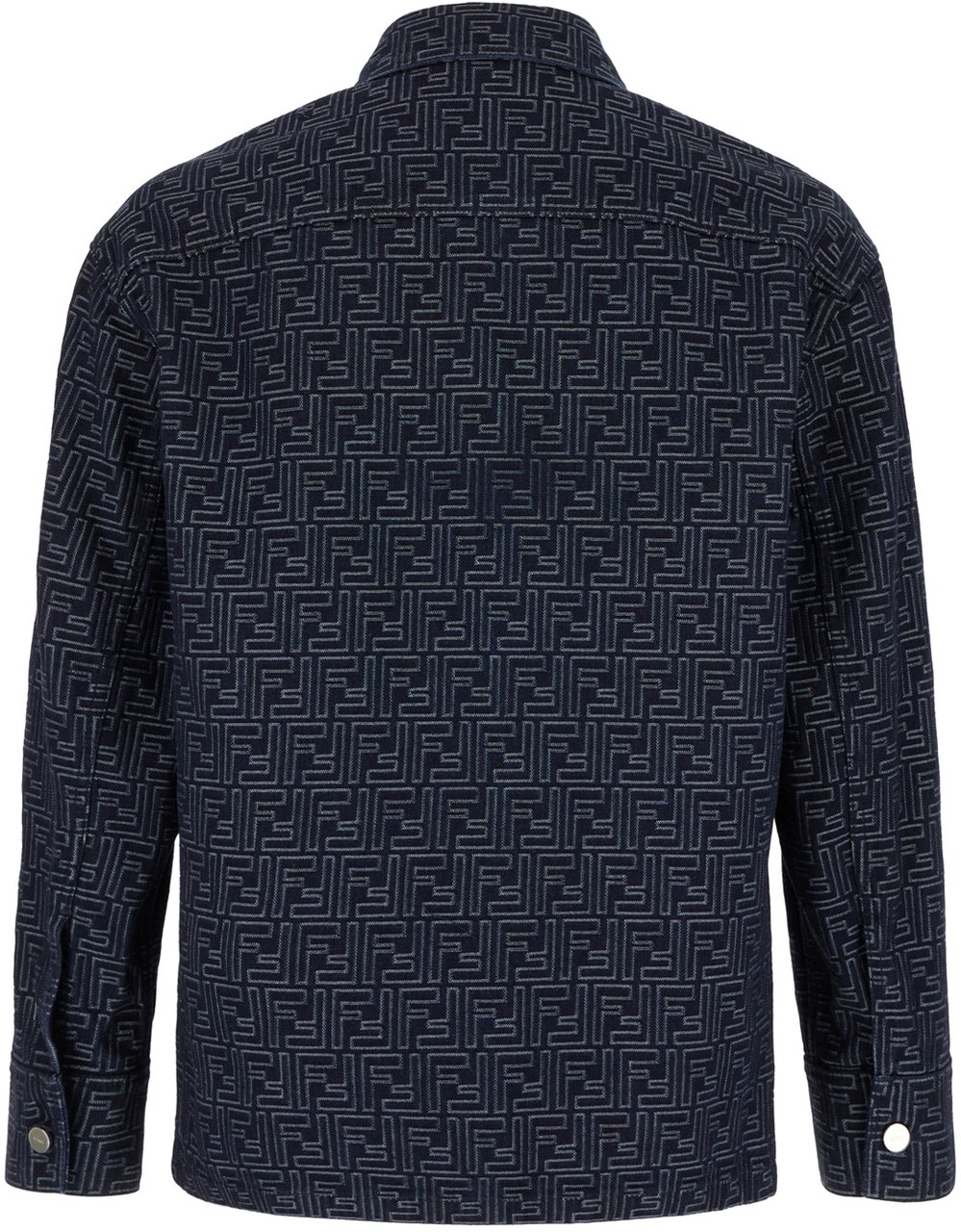Fendi Fendi Embroidered denim jacket Divers