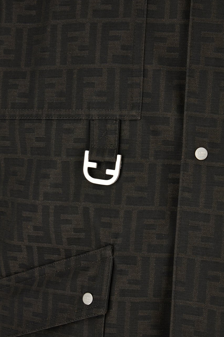 Fendi Fendi Printed polyester blend jacket Divers