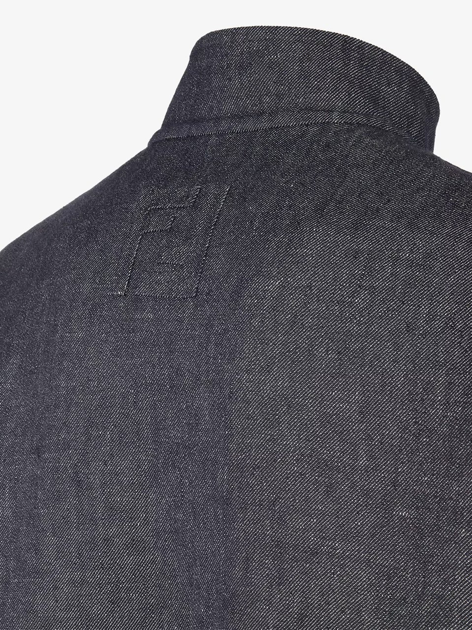 Fendi Rev Denim Double Reversible Blouson Jacket Grijs