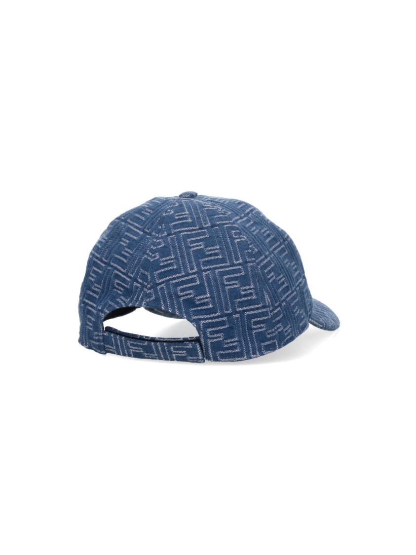 Fendi "Ff" Baseball Cap – Blue Blauw