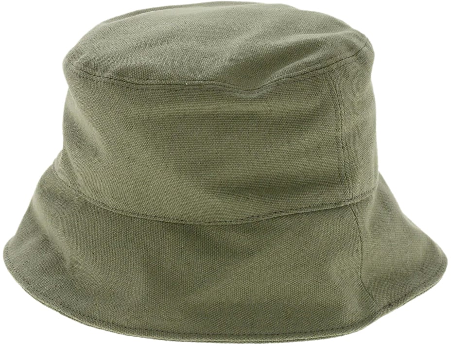 Fendi Logo Tag Bucket Hat Groen