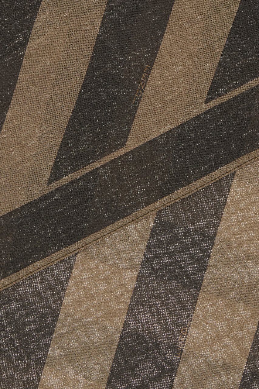 Fendi Fendi Embroidered linen and wool scarf Divers