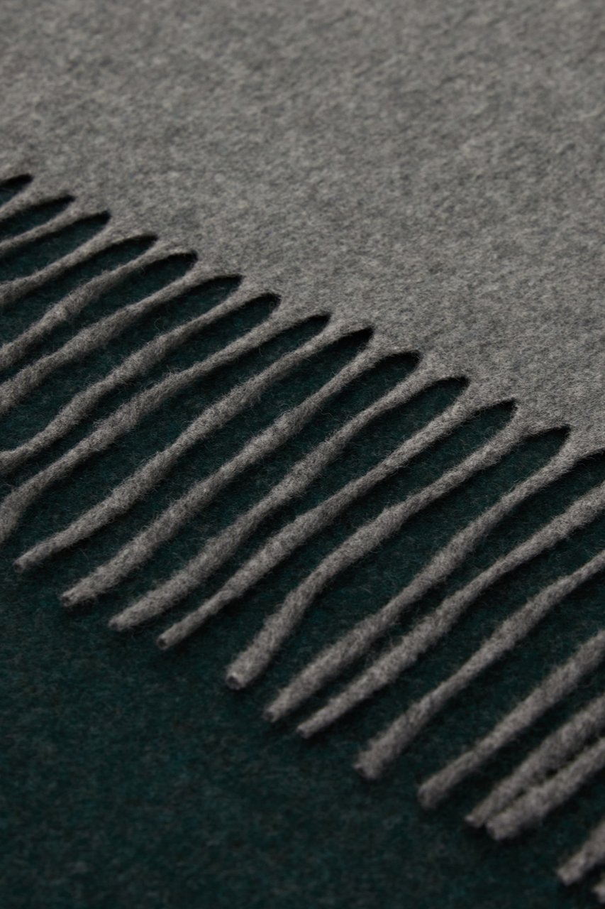 Fendi Fendi Two-tone wool blend scarf Divers