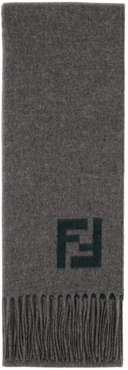 Fendi Fendi Two-tone wool blend scarf Divers