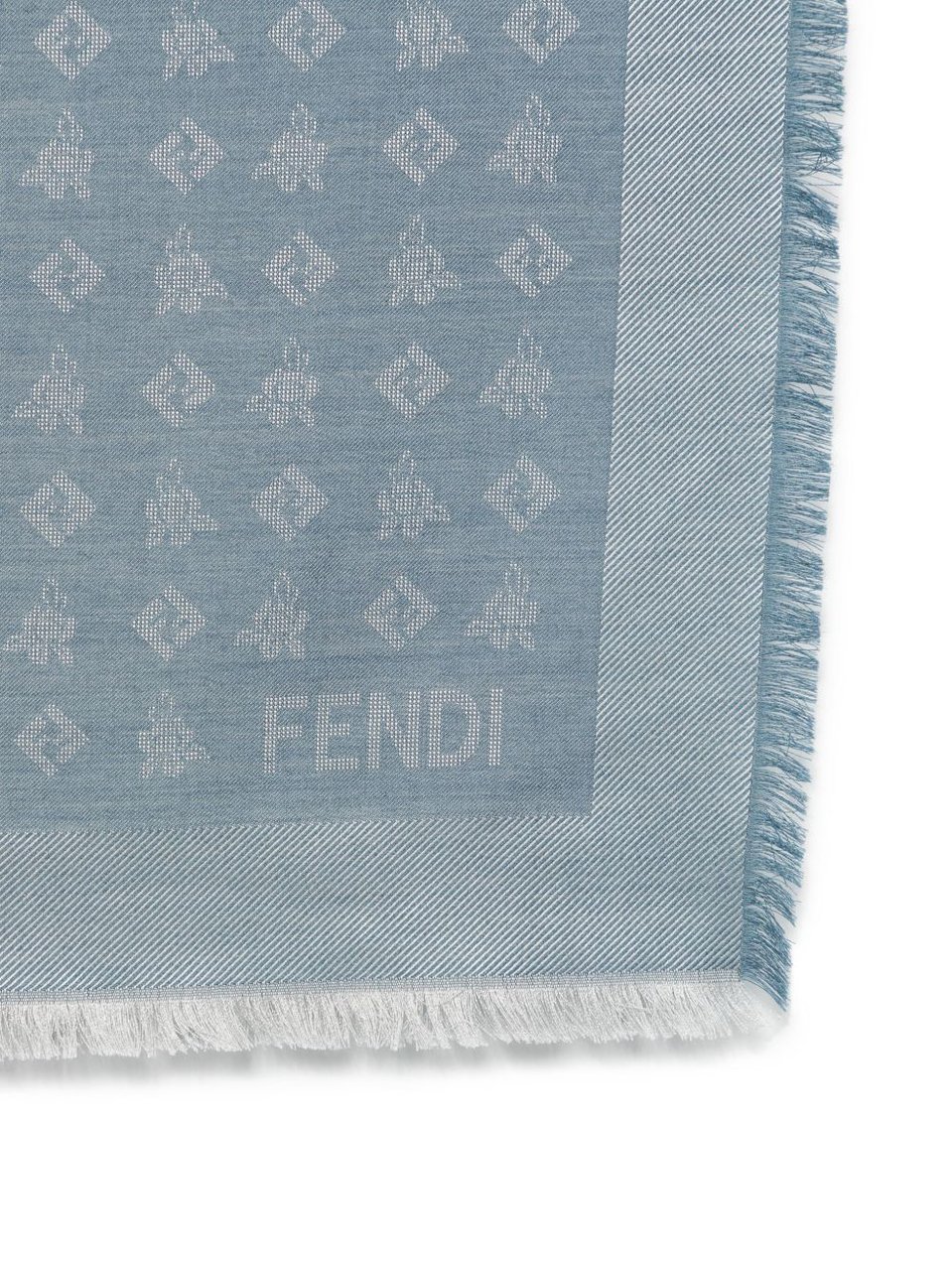 Fendi Fendi Scarfs Blue Blauw