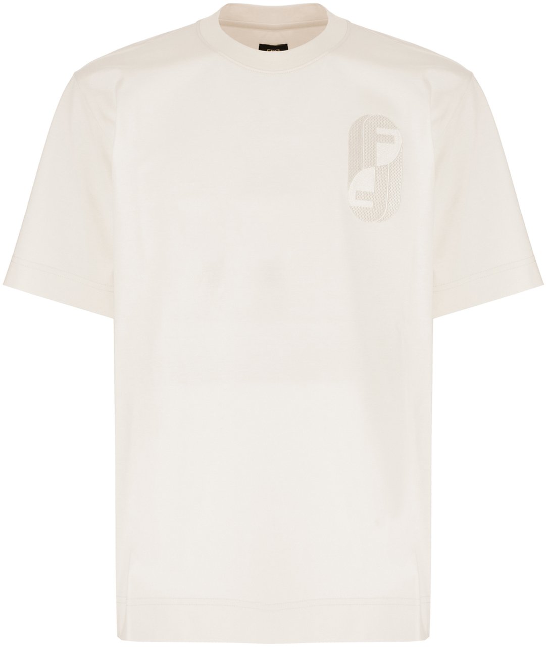 Fendi Fendi Pastel pink cotton t-shirt Roze