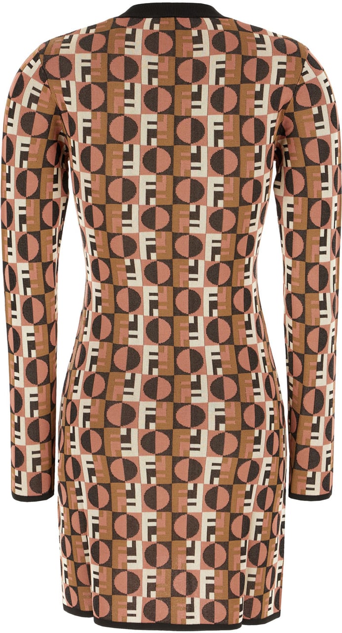 Fendi Fendi Printed viscose dress Divers