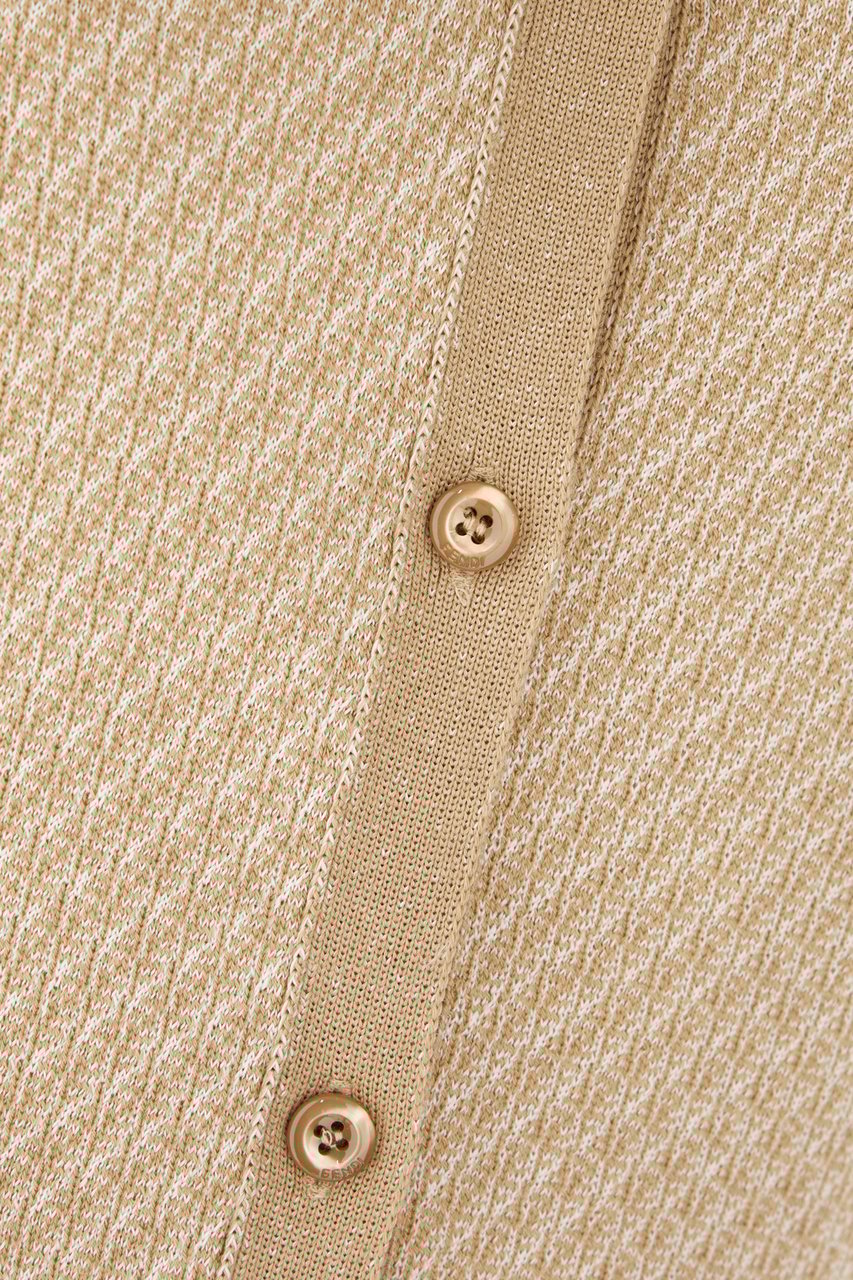 Fendi Fendi Embroidered silk blend cardigan Divers