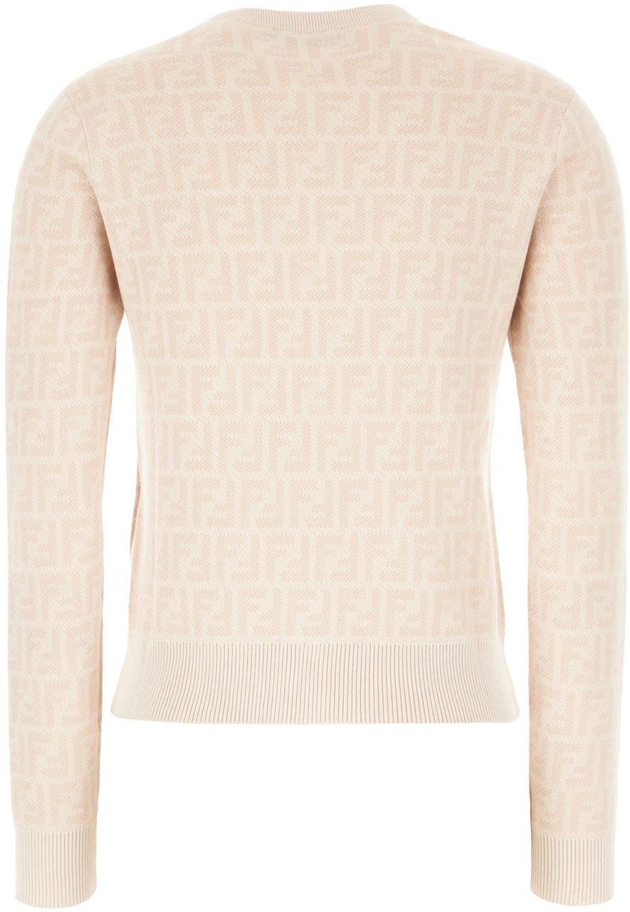Fendi Fendi Embroidered wool cardigan Divers