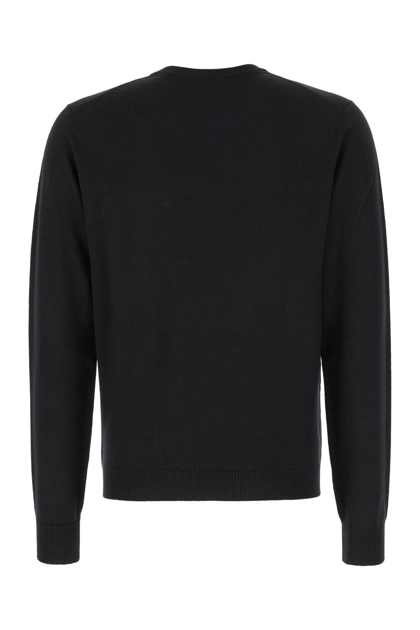 Fendi Fendi Black cotton sweater Zwart