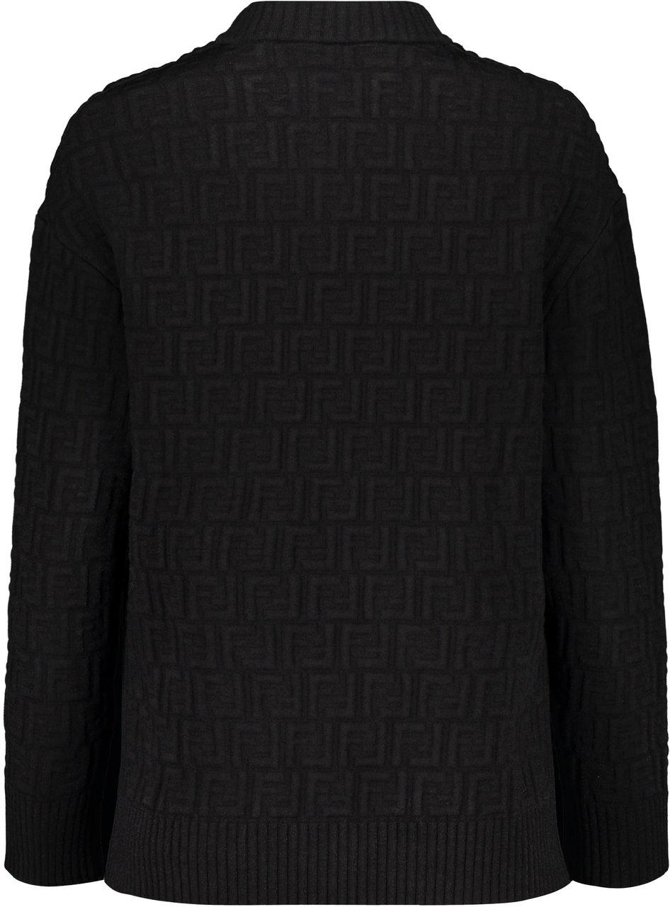 Fendi FF motif sweater Zwart