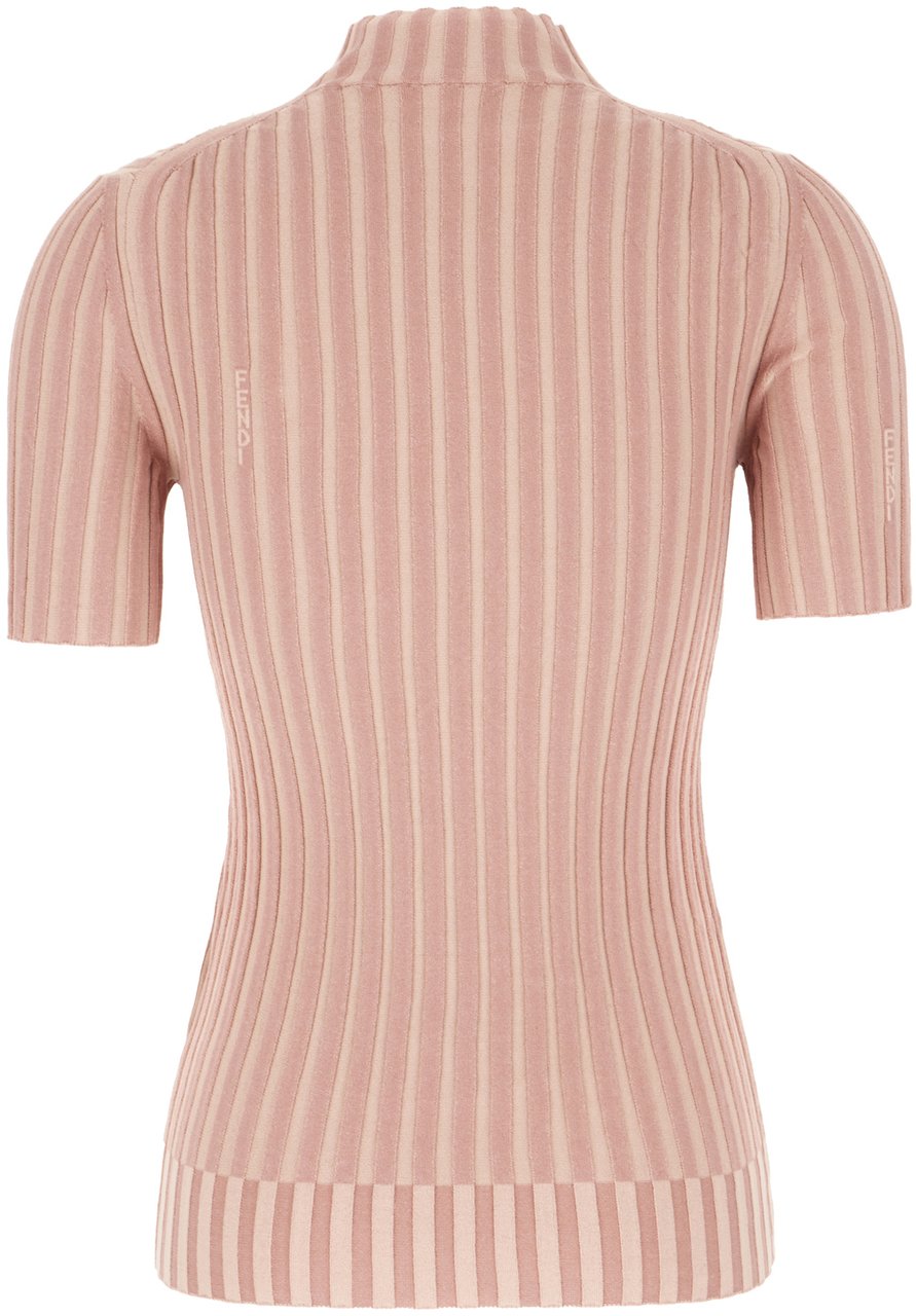 Fendi Fendi Pink cotton blend top Roze