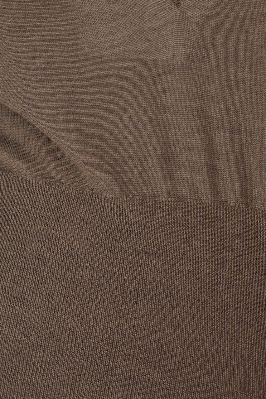Fendi Fendi Brown cashmere blend sweater Bruin
