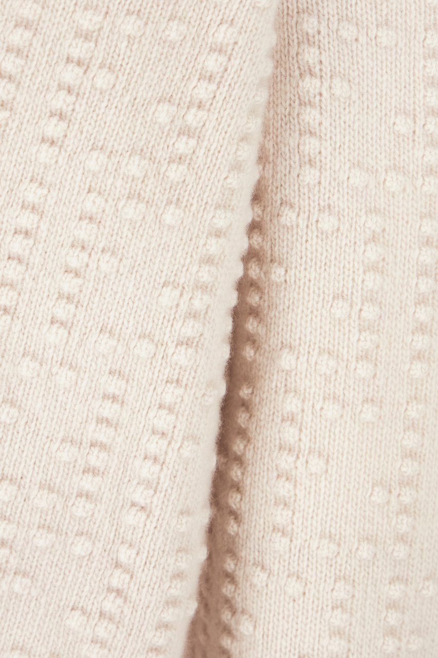 Fendi Fendi Pastel pink stretch wool blend sweater Roze