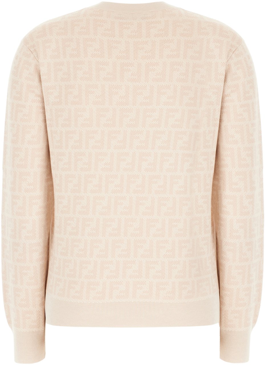 Fendi Fendi Embroidered wool sweater Divers