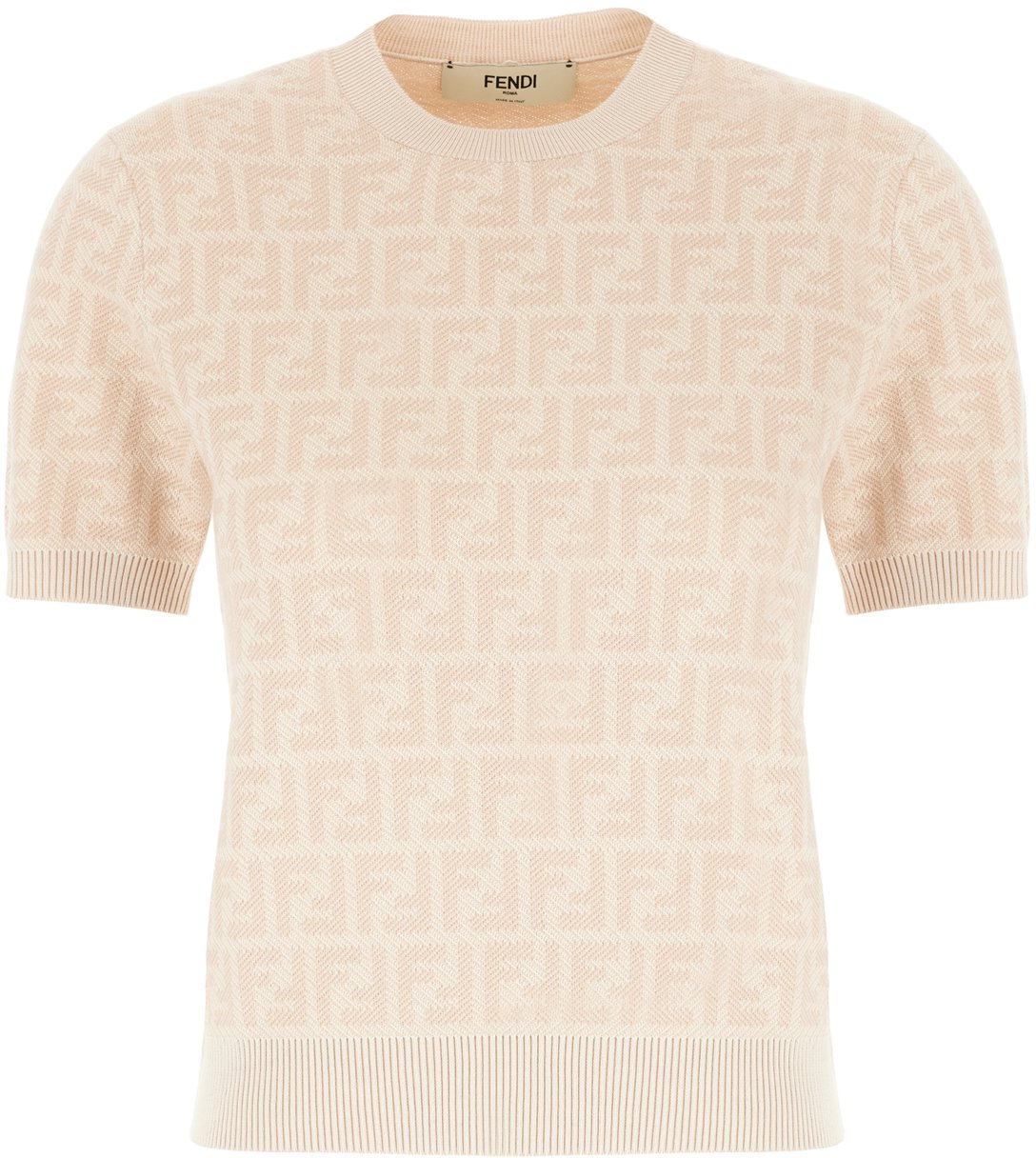 Fendi Fendi Embroidered wool sweater Divers