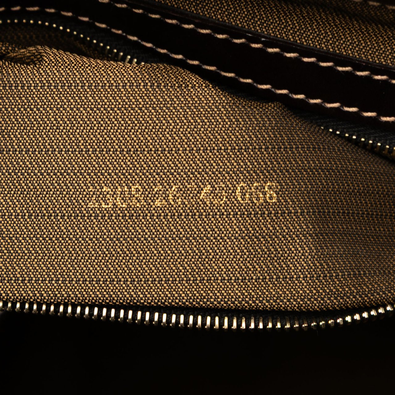 Fendi Zucca Canvas Twins Tote Bruin