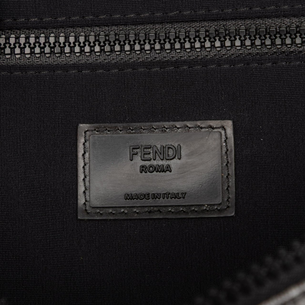 Fendi Hey Reilly Zucca FF 1974 Coated Canvas Belt Bag Grijs