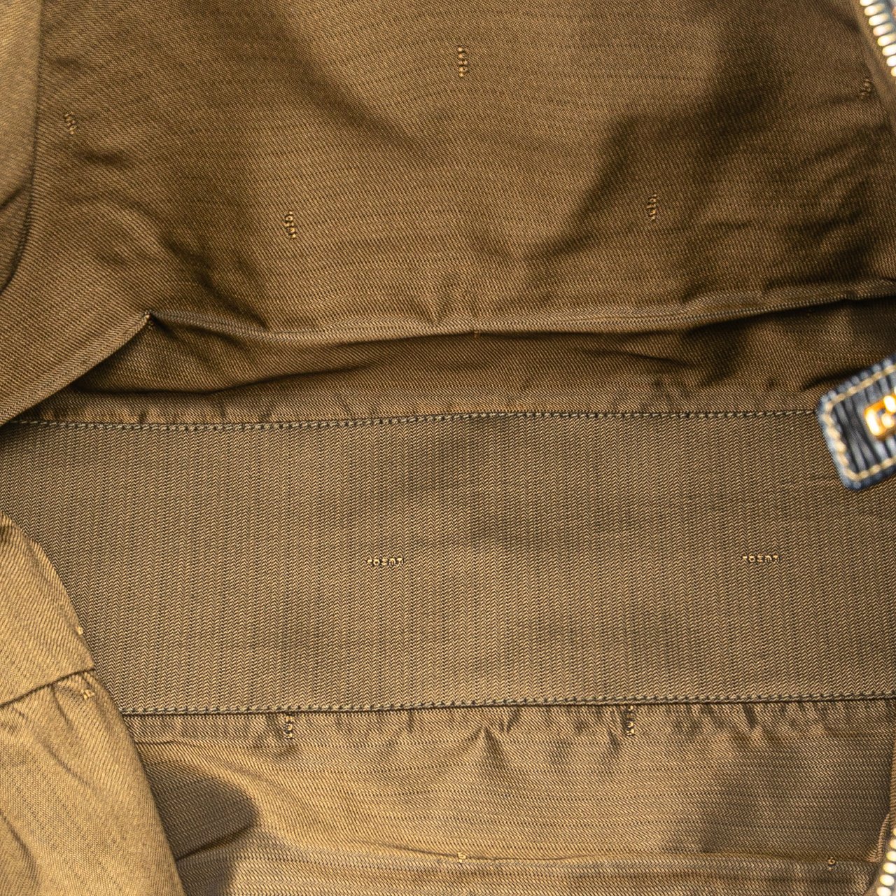 Fendi Zucca Canvas Tote Bruin
