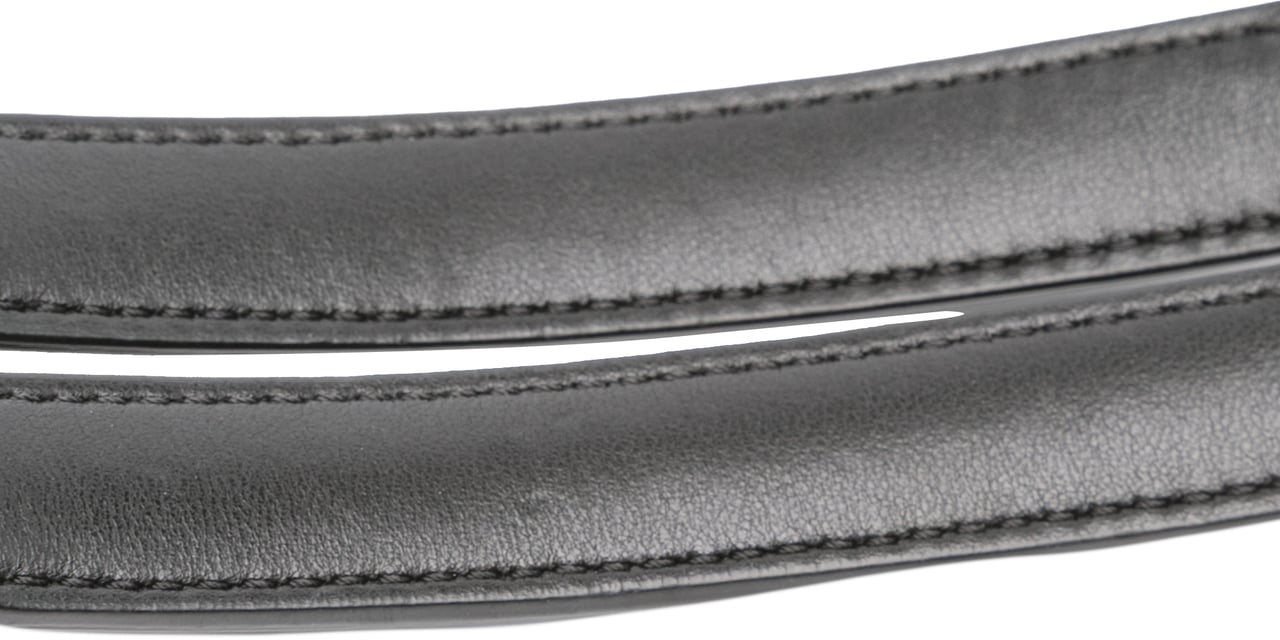 Fendi Mini Nappa Apolo Chain Baguette Shoulder Bag Zwart