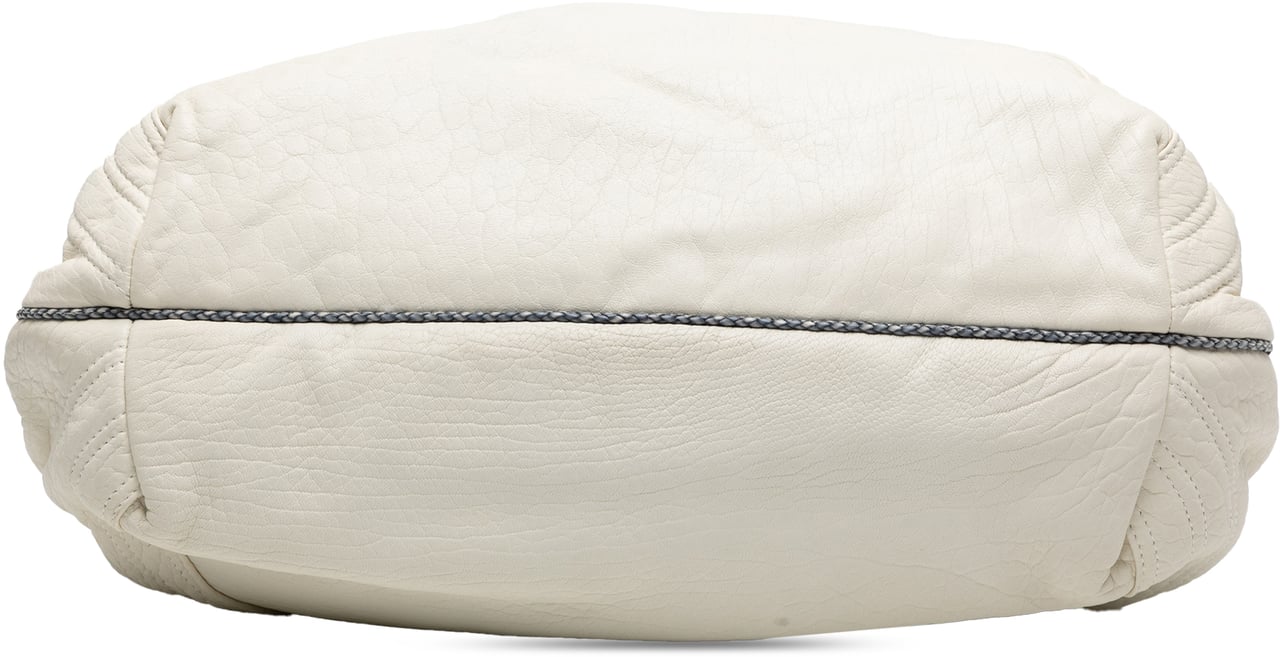 Fendi Leather Spy Handbag Wit